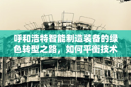 呼和浩特智能制造装备的绿色转型之路，如何平衡技术创新与环境保护？