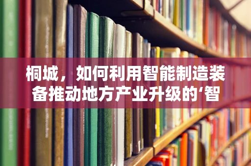 桐城，如何利用智能制造装备推动地方产业升级的‘智’变？