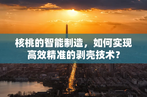 核桃的智能制造，如何实现高效精准的剥壳技术？