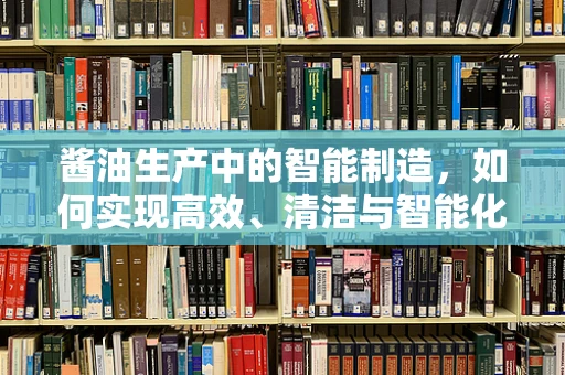酱油生产中的智能制造，如何实现高效、清洁与智能化？