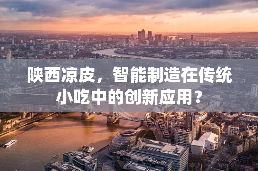 陕西凉皮，智能制造在传统小吃中的创新应用？