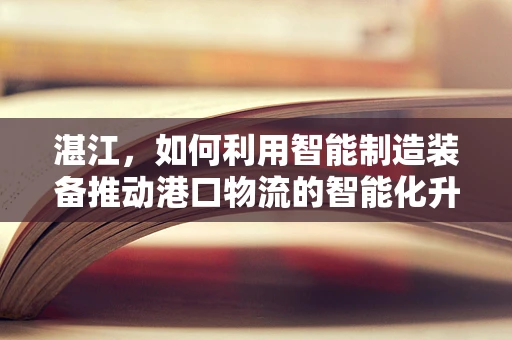 湛江，如何利用智能制造装备推动港口物流的智能化升级？