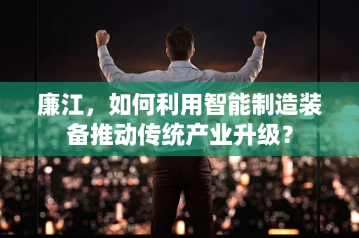 廉江，如何利用智能制造装备推动传统产业升级？