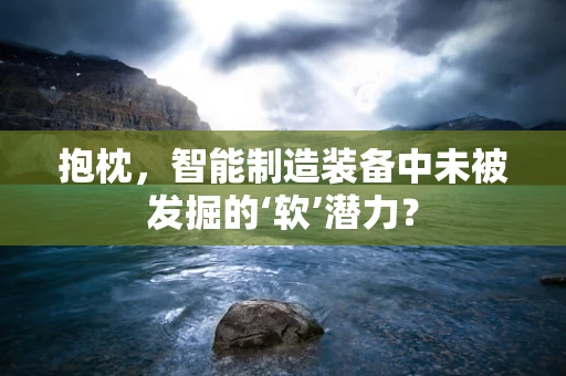 抱枕，智能制造装备中未被发掘的‘软’潜力？