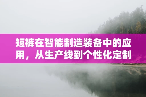 短裤在智能制造装备中的应用，从生产线到个性化定制的跨越