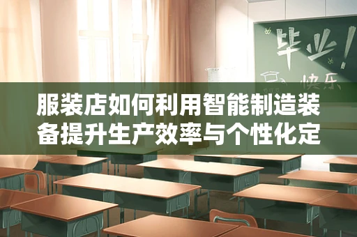 服装店如何利用智能制造装备提升生产效率与个性化定制？