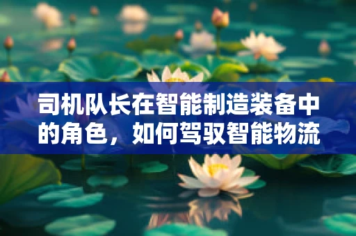 司机队长在智能制造装备中的角色，如何驾驭智能物流的引擎？