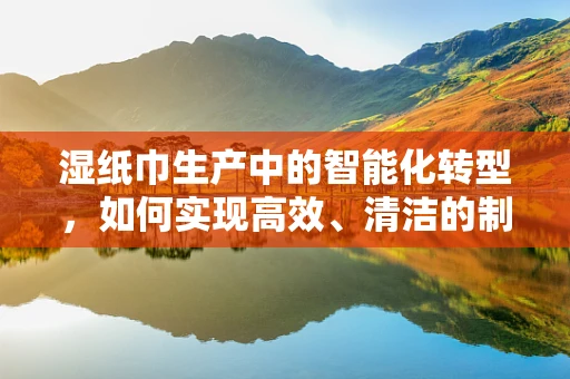 湿纸巾生产中的智能化转型，如何实现高效、清洁的制造？