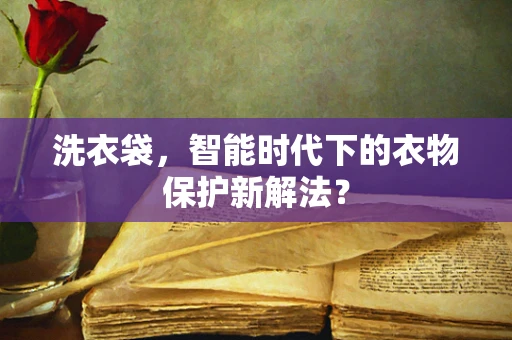 洗衣袋，智能时代下的衣物保护新解法？
