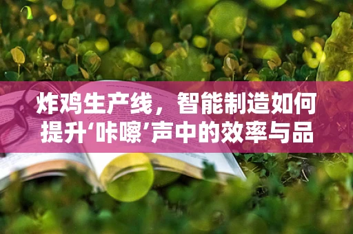 炸鸡生产线，智能制造如何提升‘咔嚓’声中的效率与品质？