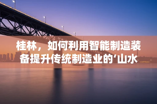 桂林，如何利用智能制造装备提升传统制造业的‘山水’魅力？