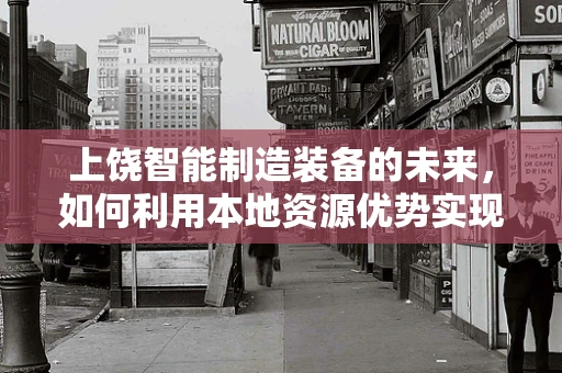 上饶智能制造装备的未来，如何利用本地资源优势实现产业升级？