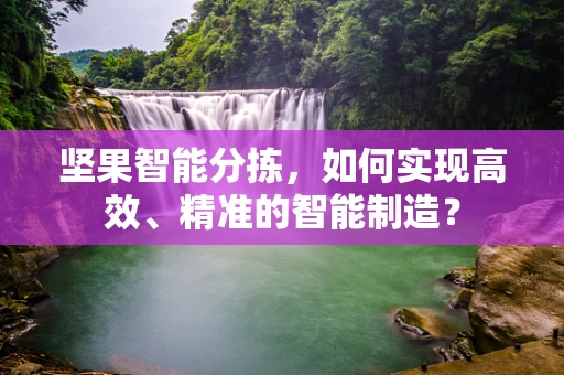 坚果智能分拣，如何实现高效、精准的智能制造？