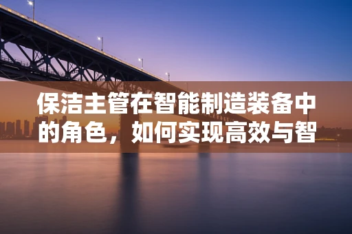保洁主管在智能制造装备中的角色，如何实现高效与智能的双重提升？