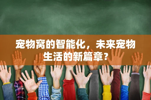 宠物窝的智能化，未来宠物生活的新篇章？