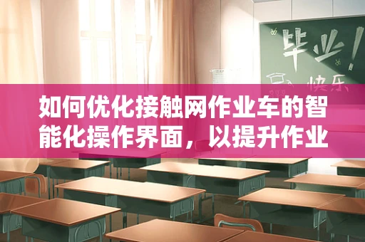 如何优化接触网作业车的智能化操作界面，以提升作业效率与安全性？