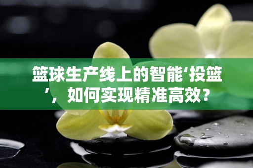 篮球生产线上的智能‘投篮’，如何实现精准高效？