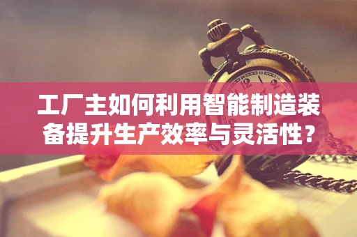 工厂主如何利用智能制造装备提升生产效率与灵活性？