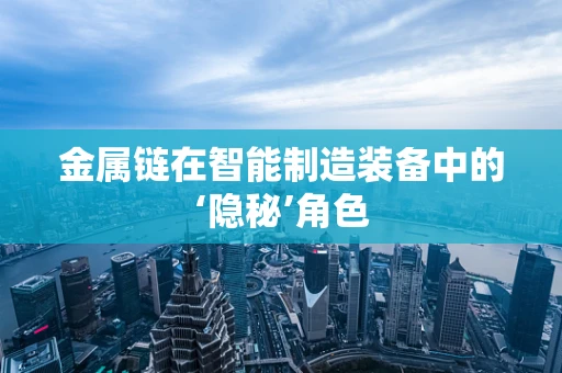金属链在智能制造装备中的‘隐秘’角色