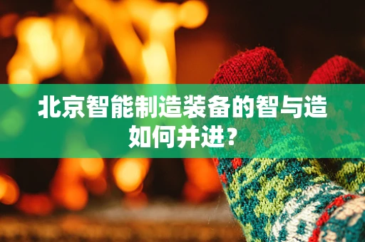 北京智能制造装备的智与造如何并进？