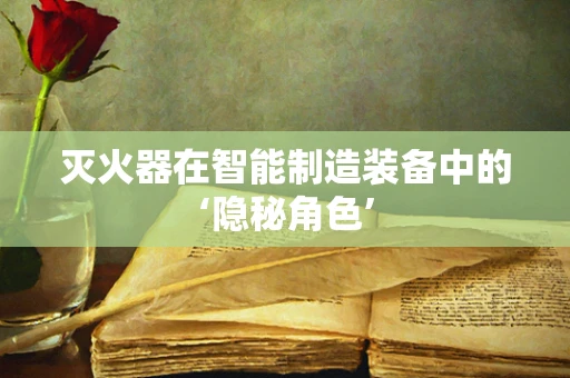 灭火器在智能制造装备中的‘隐秘角色’