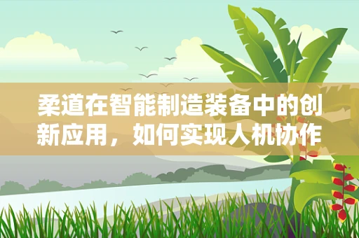 柔道在智能制造装备中的创新应用，如何实现人机协作的和谐共生？