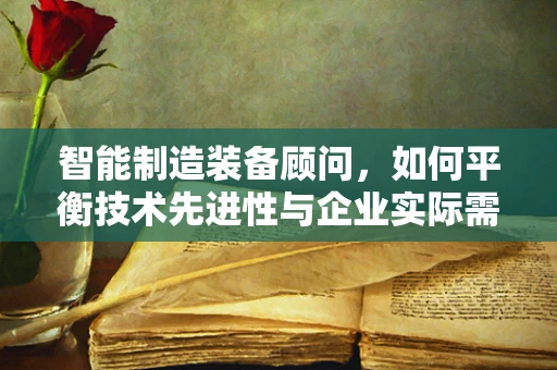 智能制造装备顾问，如何平衡技术先进性与企业实际需求？