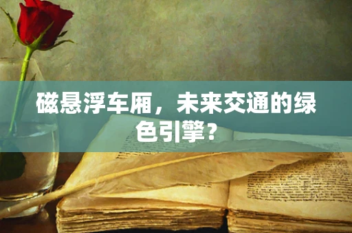 磁悬浮车厢，未来交通的绿色引擎？