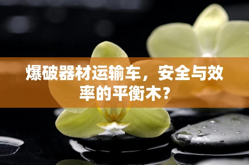 爆破器材运输车，安全与效率的平衡木？