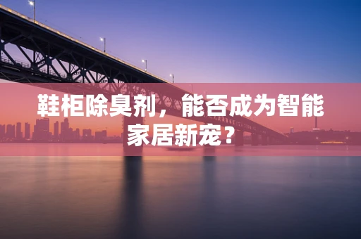 鞋柜除臭剂，能否成为智能家居新宠？