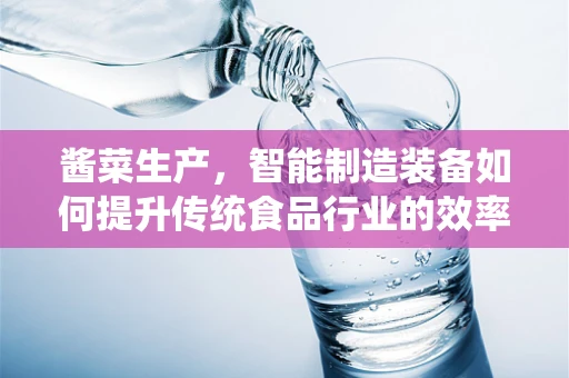 酱菜生产，智能制造装备如何提升传统食品行业的效率与卫生？
