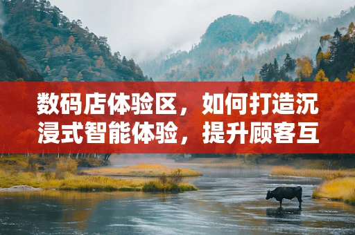 数码店体验区，如何打造沉浸式智能体验，提升顾客互动与满意度？