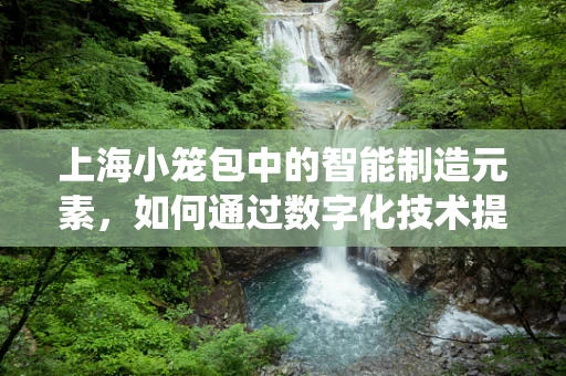 上海小笼包中的智能制造元素，如何通过数字化技术提升传统美食的工业化生产？