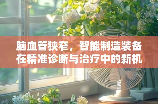 脑血管狭窄，智能制造装备在精准诊断与治疗中的新机遇？