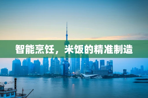 智能烹饪，米饭的精准制造