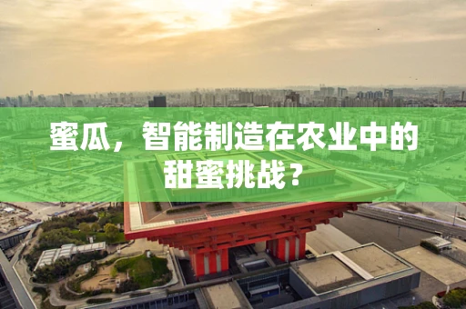 蜜瓜，智能制造在农业中的甜蜜挑战？