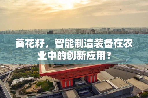 葵花籽，智能制造装备在农业中的创新应用？