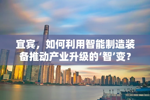 宜宾，如何利用智能制造装备推动产业升级的‘智’变？