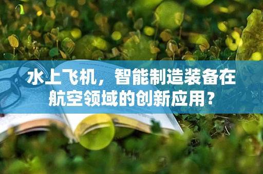水上飞机，智能制造装备在航空领域的创新应用？