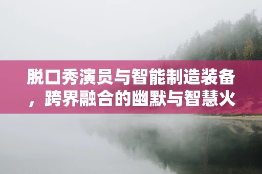 脱口秀演员与智能制造装备，跨界融合的幽默与智慧火花