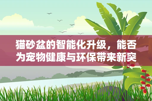 猫砂盆的智能化升级，能否为宠物健康与环保带来新突破？