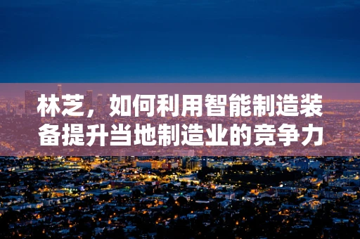 林芝，如何利用智能制造装备提升当地制造业的竞争力？