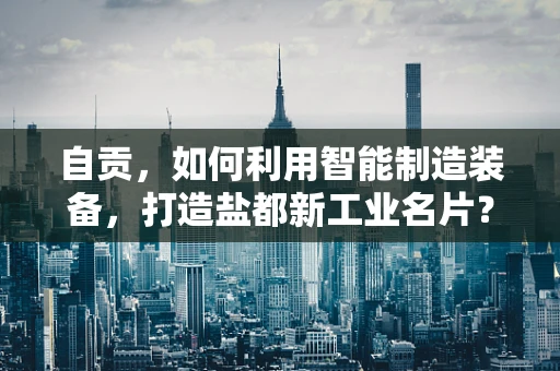 自贡，如何利用智能制造装备，打造盐都新工业名片？