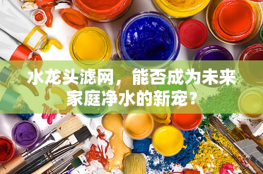 水龙头滤网，能否成为未来家庭净水的新宠？