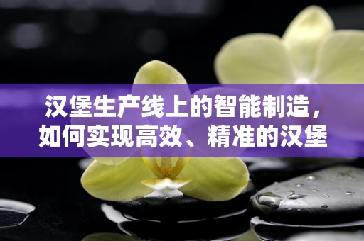 汉堡生产线上的智能制造，如何实现高效、精准的汉堡组装？