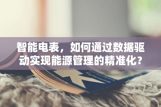 智能电表，如何通过数据驱动实现能源管理的精准化？