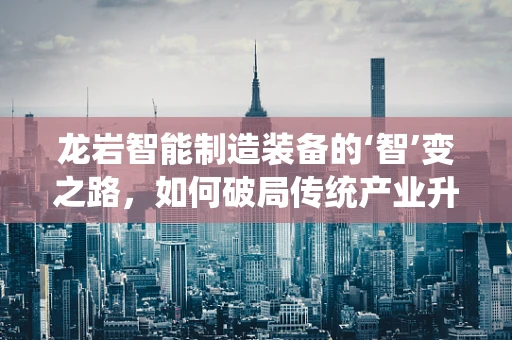 龙岩智能制造装备的‘智’变之路，如何破局传统产业升级？