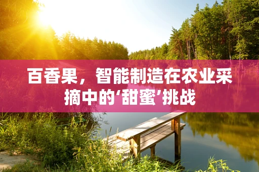 百香果，智能制造在农业采摘中的‘甜蜜’挑战