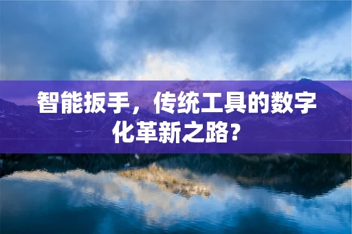 智能扳手，传统工具的数字化革新之路？