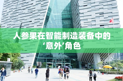 人参果在智能制造装备中的‘意外’角色